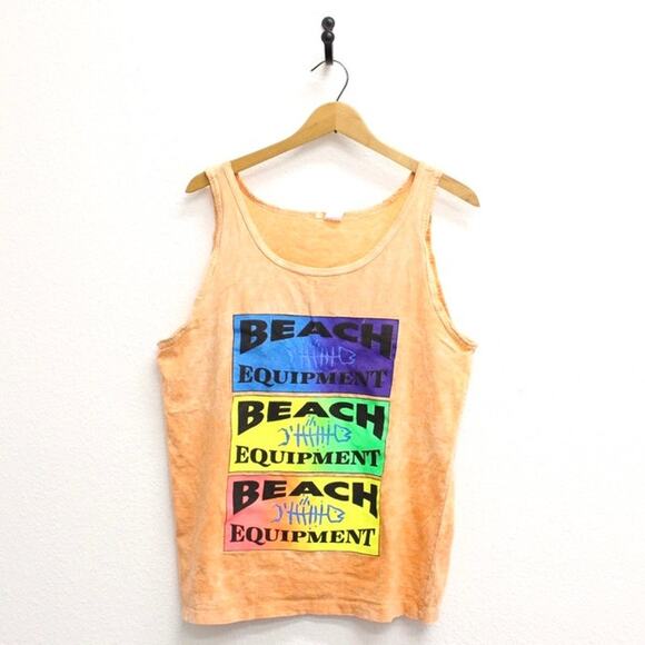 Vintage Beach Equipment Tank Top Large - Picture 1 of 7